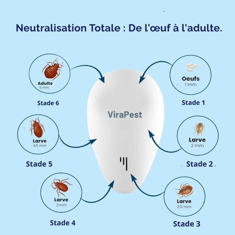 ViraPest Dispositif Anti-Punaises de Lit